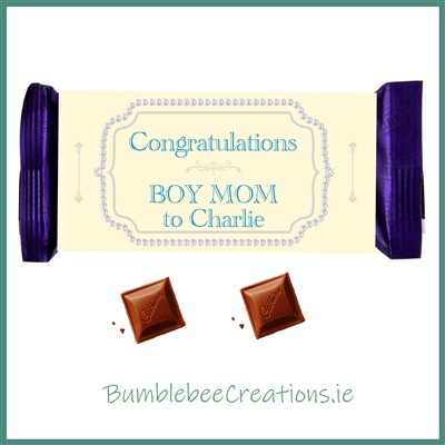 54g Chocolate Bar : Boy Mom